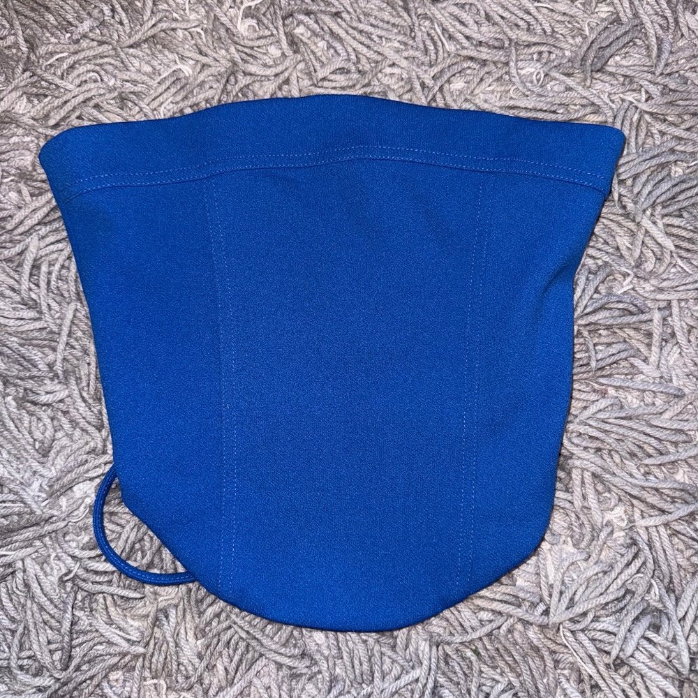 Cotten on, corset, blue tie back size extra small good condition